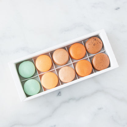 10pcs Classic Macarons (Classic4) in Gift Box and Paper Bag | Perfect Gift Choice | (U.P $28.00)