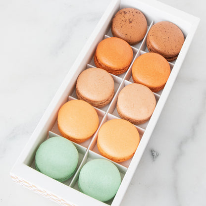 10pcs Classic Macarons (Classic4) in Gift Box and Paper Bag | Perfect Gift Choice | (U.P $28.00)