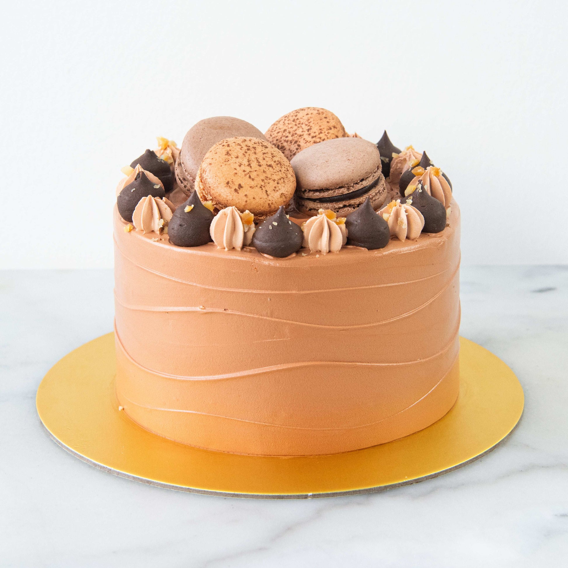 *New* Nutella Cake Upsize | Including 4 pcs Macarons | $68.80 Nett
