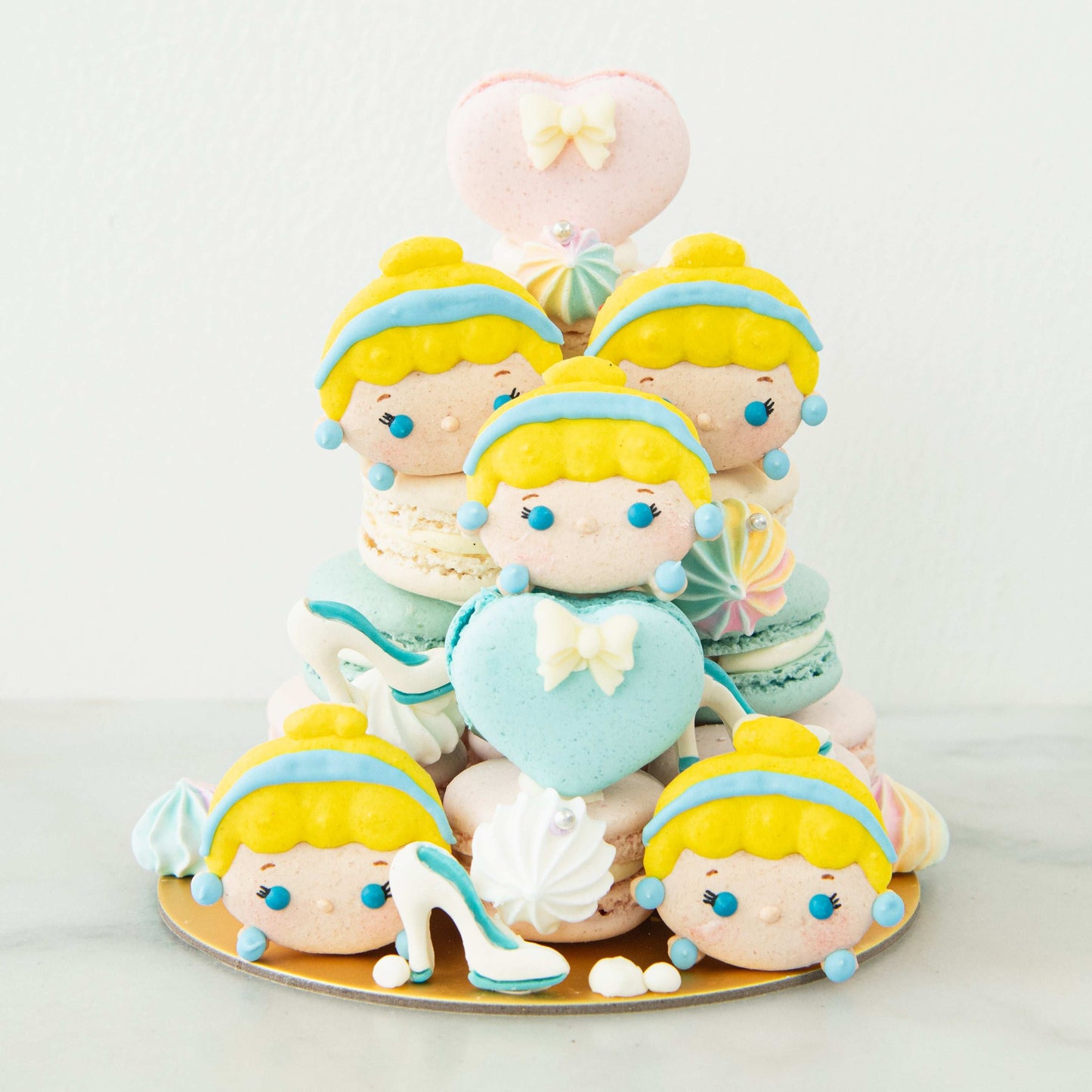 Disney Tsum Tsum Princess Cinderella Mini Macaron Tower | $88 Nett