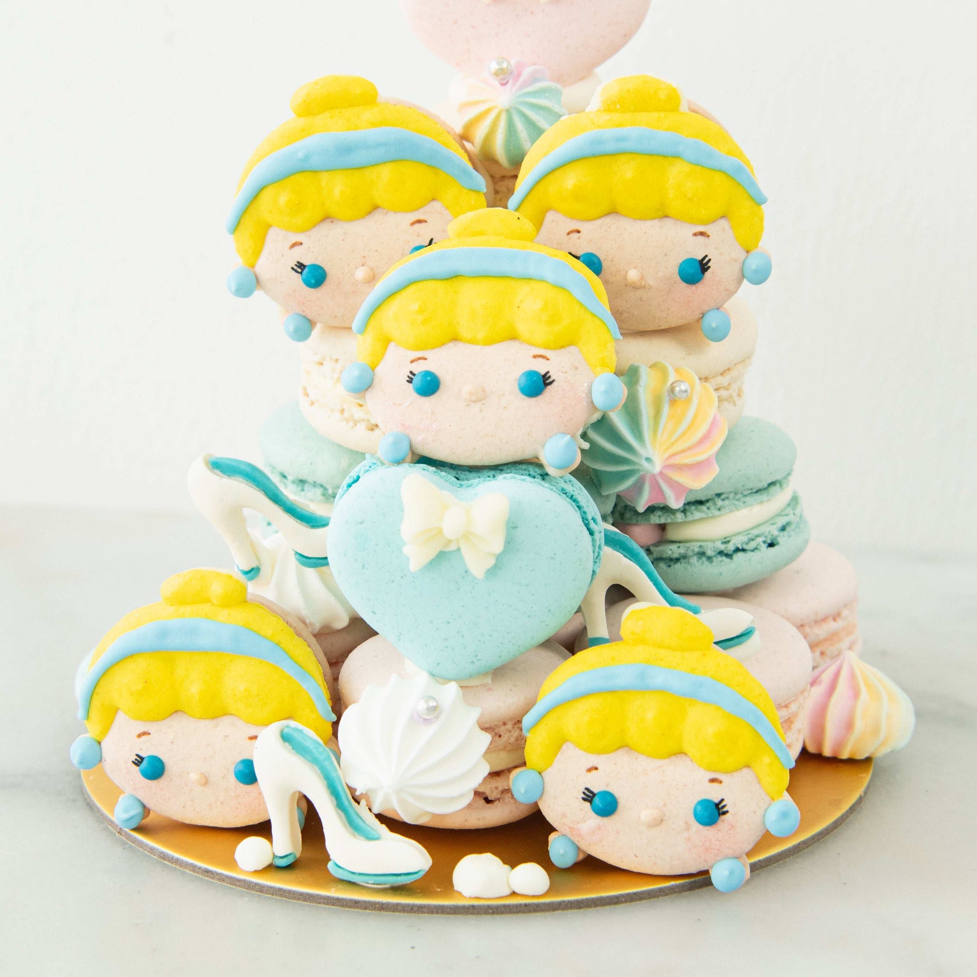 Disney Tsum Tsum Princess Cinderella Mini Macaron Tower | $88 Nett
