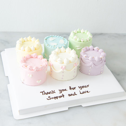 6pcs Mini Cake | (U.P $188.80)