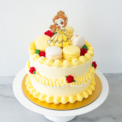 Disney Princess Belle Cake 6'' | (U.P $228.00)