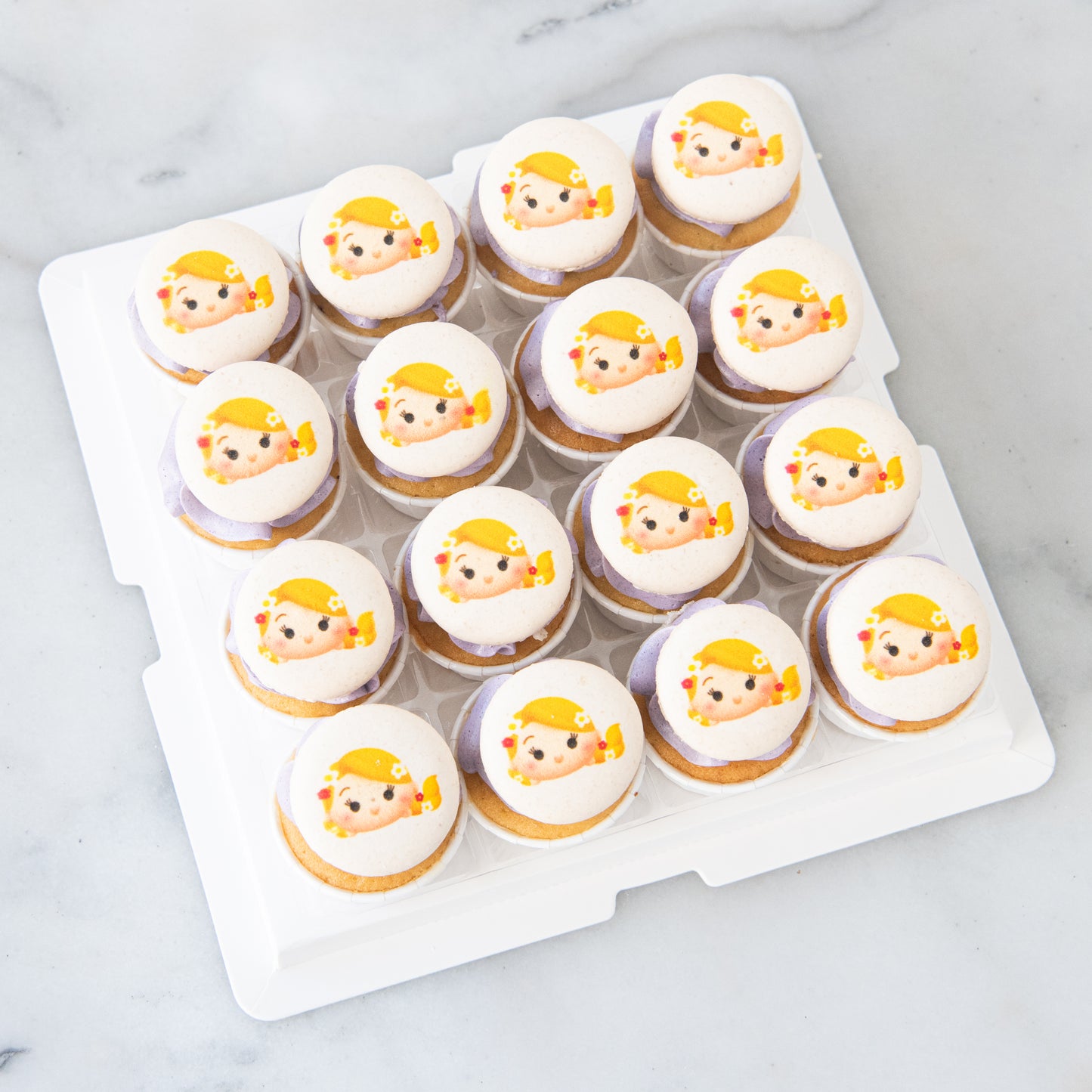 Disney Princess Rapunzel 16pcs Cupcake |  u.p $88.80