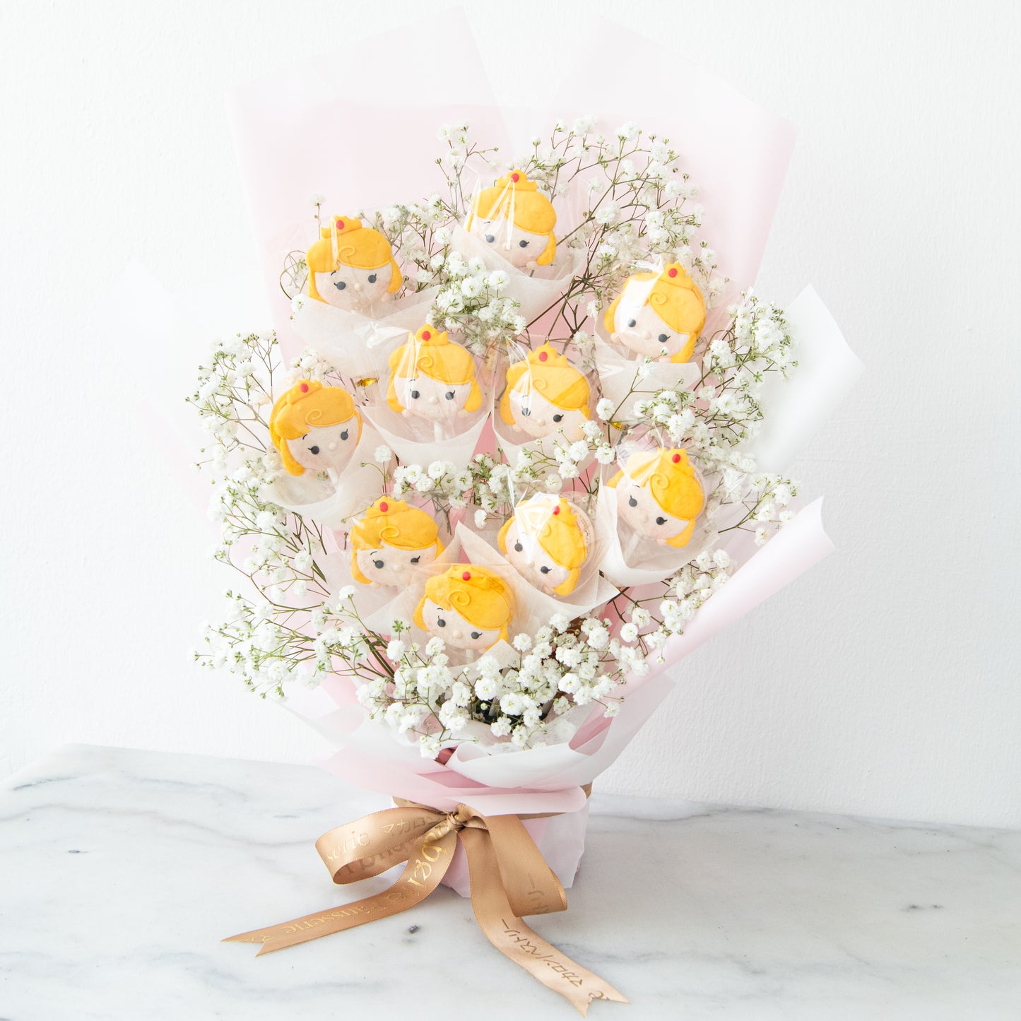 Disney Tsum Tsum Princess Aurora Macaron Bouquet | ($138 Nett)