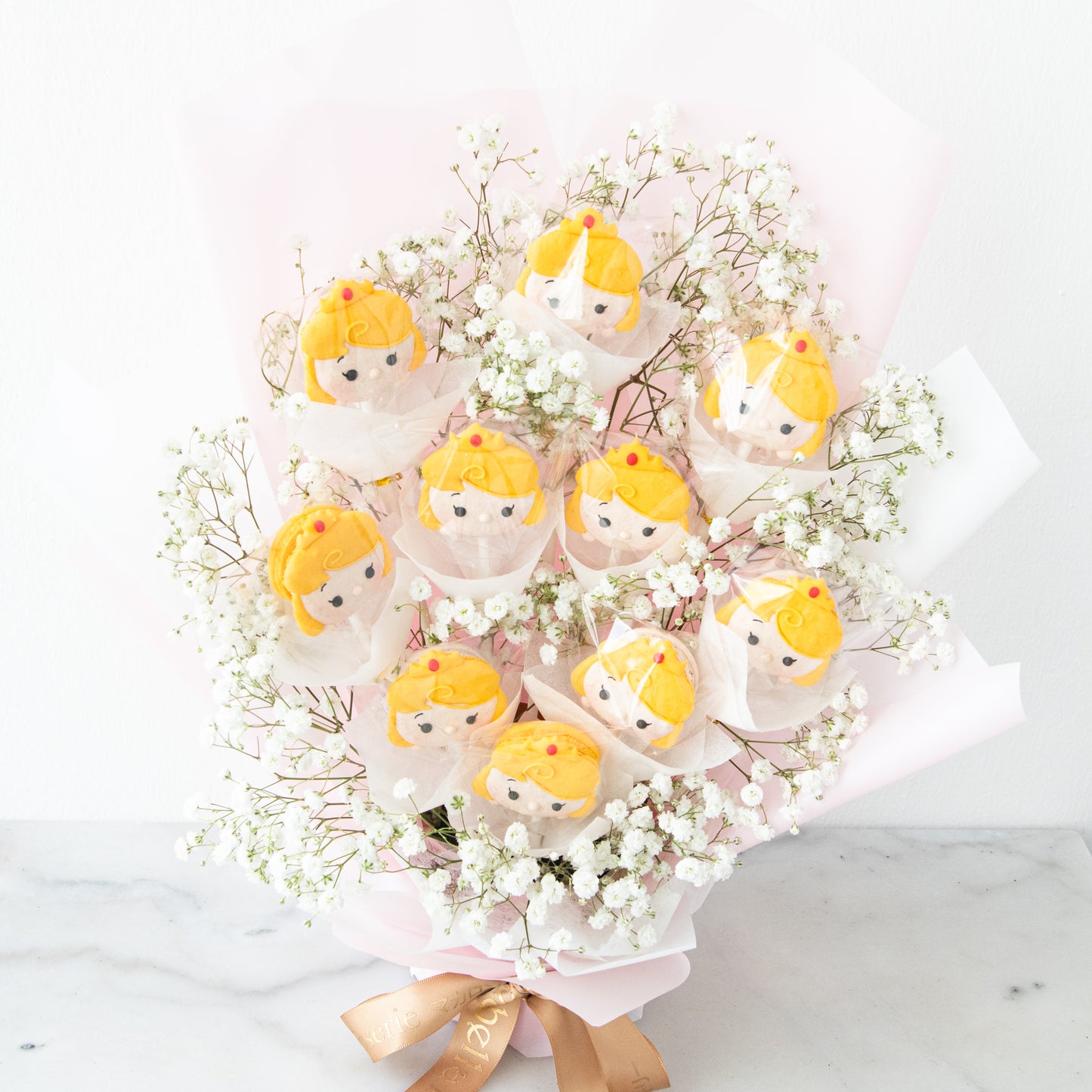 Disney Tsum Tsum Princess Aurora Macaron Bouquet | ($138 Nett)