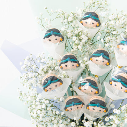 Disney Tsum Tsum Princess Jasmine Macaron Bouquet | ($138 Nett)