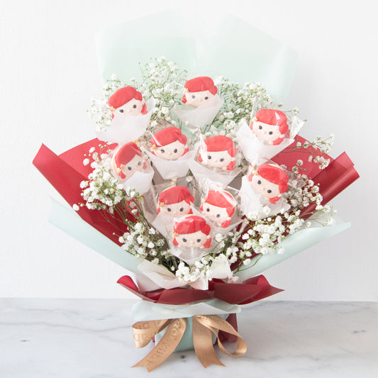Disney Tsum Tsum Princess Ariel Macaron Bouquet | ($138 Nett)