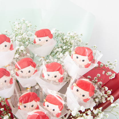 Disney Tsum Tsum Princess Ariel Macaron Bouquet | ($138 Nett)