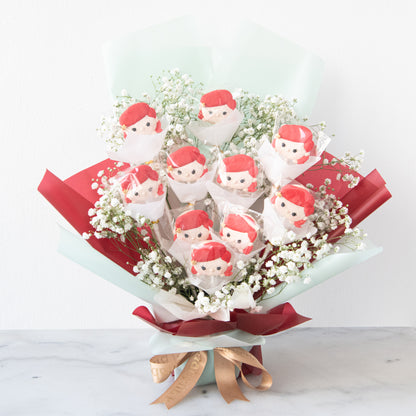 Disney Tsum Tsum Princess Ariel Macaron Bouquet | ($138 Nett)
