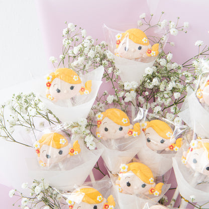 Disney Tsum Tsum Princess Rapunzel Macaron Bouquet | ($138 Nett)