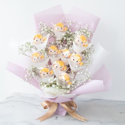 Disney Tsum Tsum Princess Rapunzel Macaron Bouquet | ($138 Nett)