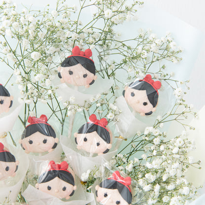 Disney Tsum Tsum Princess Snow White Macaron Bouquet | ($138 Nett)