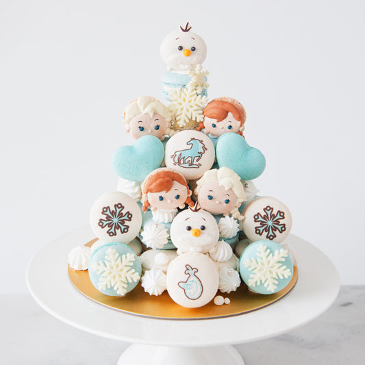 Disney Frozen Macaron Tower | $158 Nett