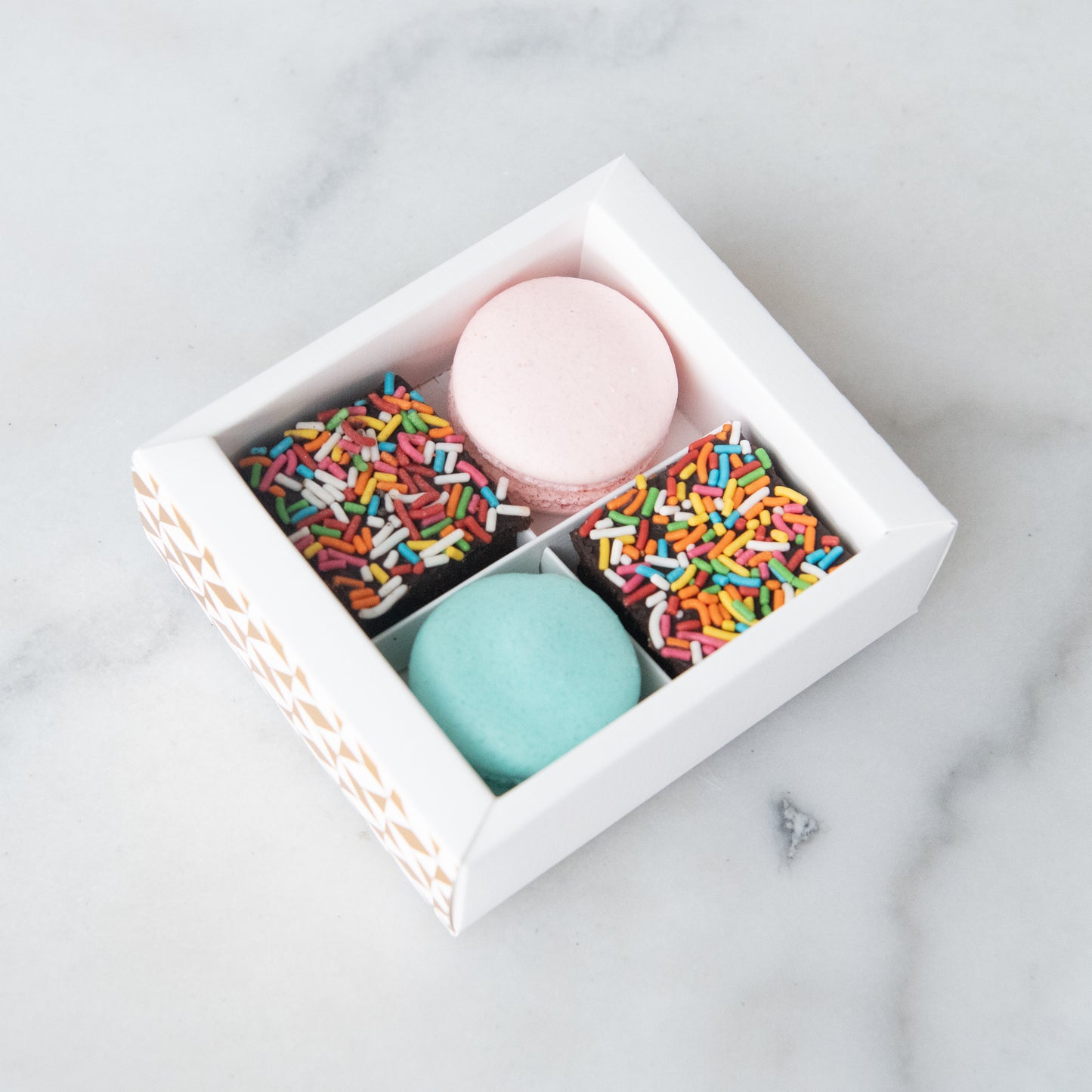 4pcs Macaron and Brownie Gift Set | $8.80