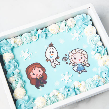 Disney Frozen Floral Brownie | ($58.80 Nett)