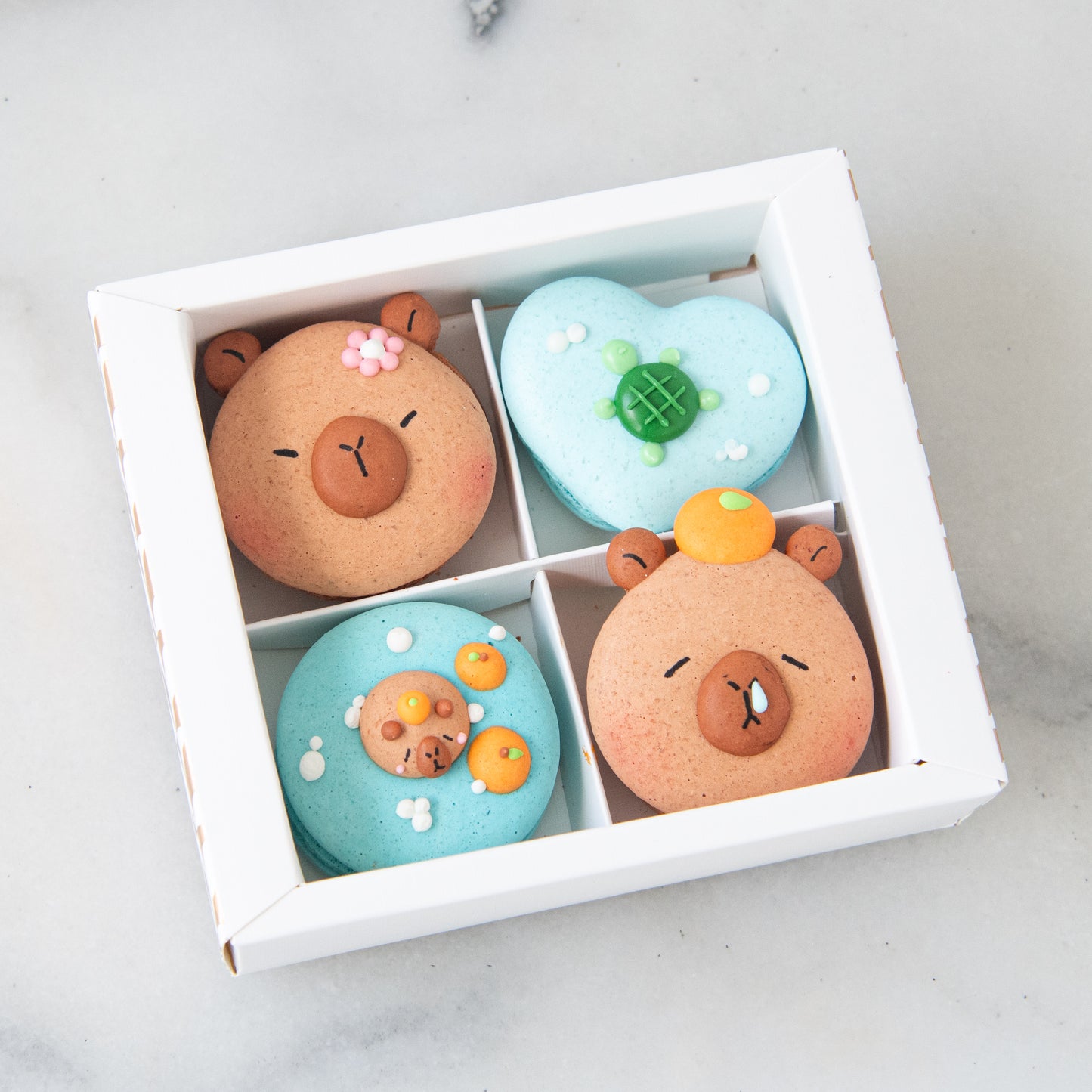 4in1 Hotsprings Capybara Macaron In Gift Box  | U.P$37.60