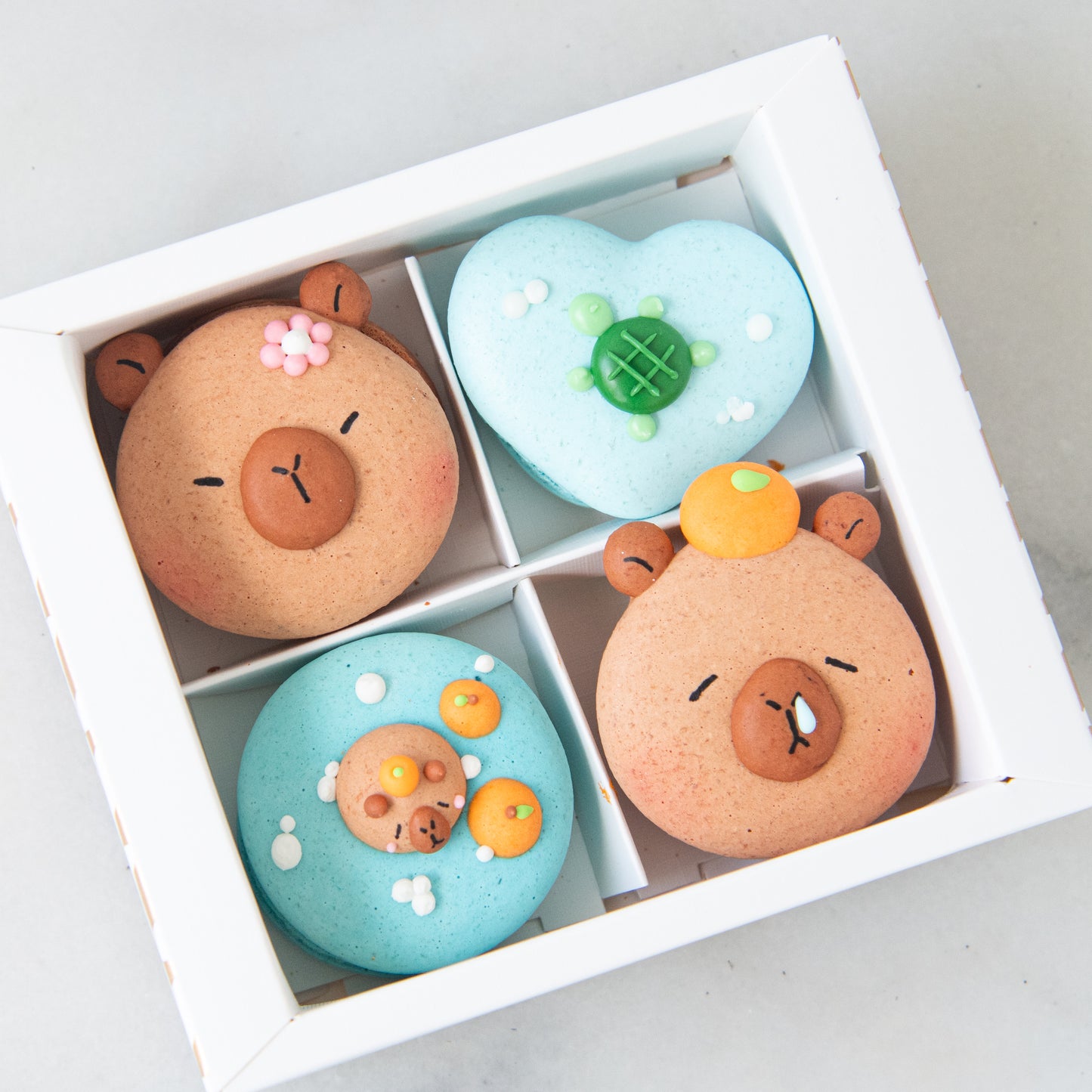 4in1 Hotsprings Capybara Macaron In Gift Box  | U.P$37.60