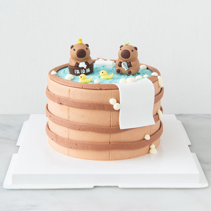 Capybara Hot Springs Cake | U.P $168.00