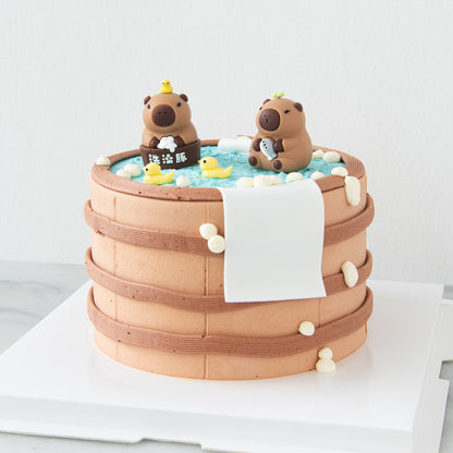 Capybara Hot Springs Cake | U.P $168.00