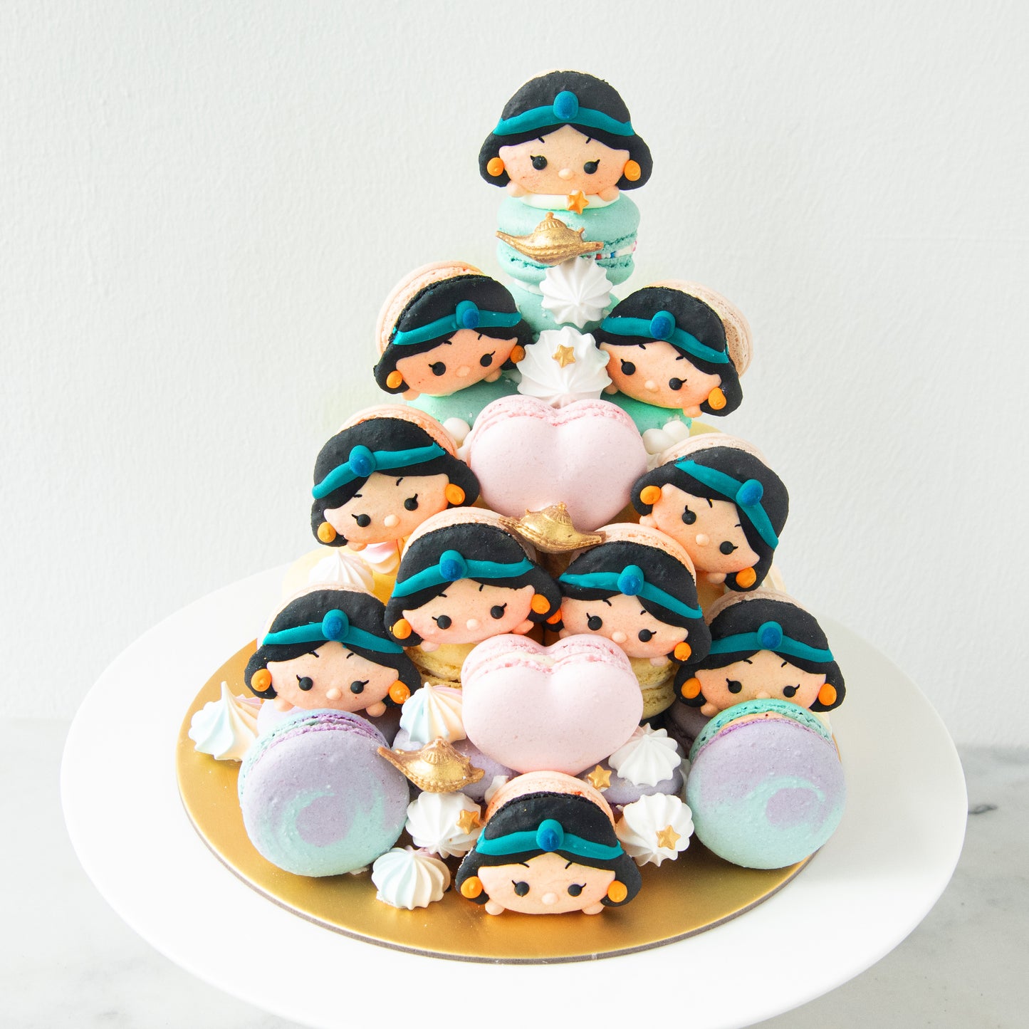 Disney Tsum Tsum Princess Jasmine Macaron Tower | $168 Nett