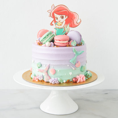Disney Princess Ariel Cake 6'' | (U.P $228.00)