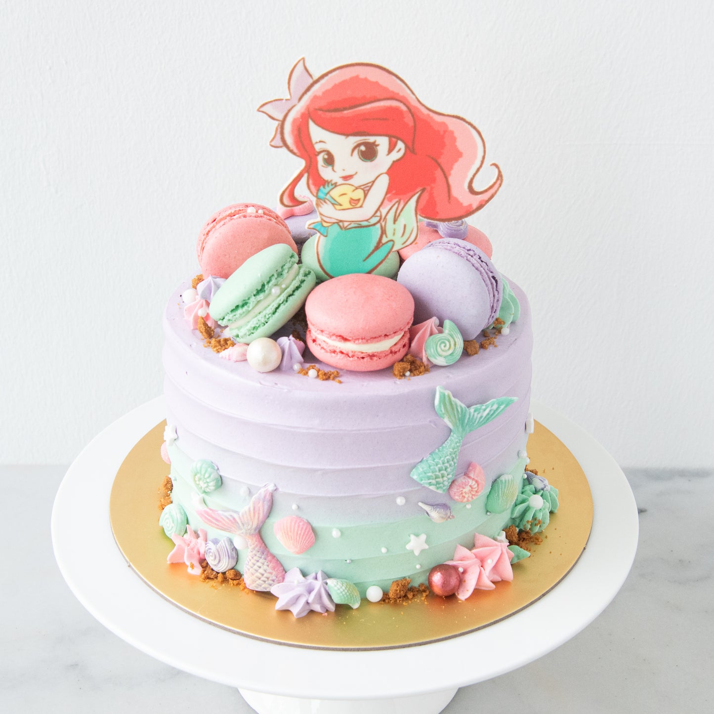 Disney Princess Ariel Cake 6'' | (U.P $228.00)
