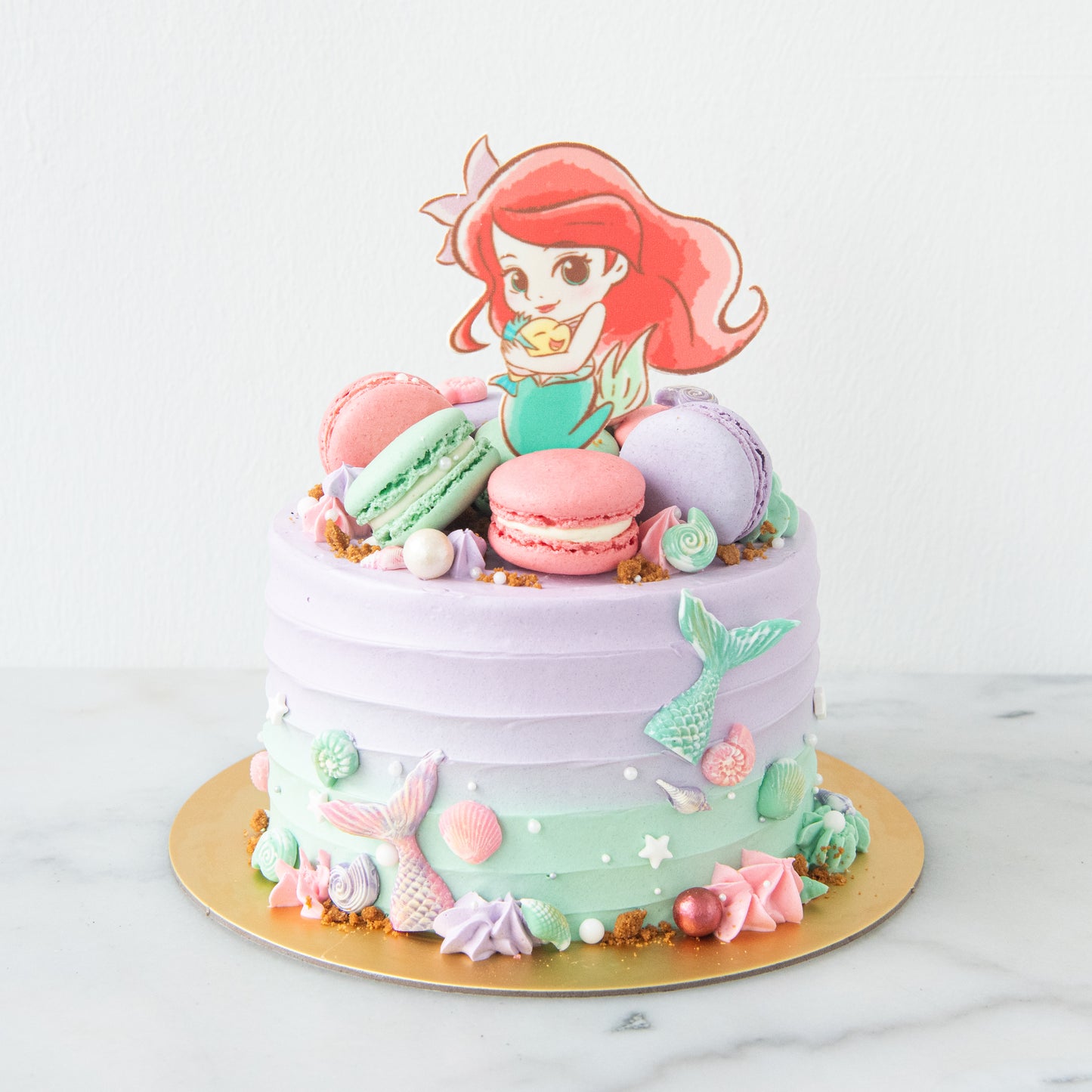Disney Princess Ariel Cake 6'' | (U.P $228.00)