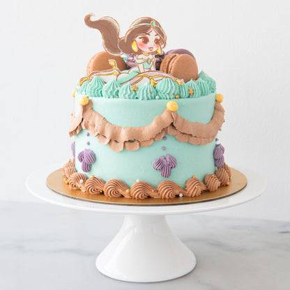 Disney Princess Jasmine Cake 6'' | (U.P $228.00)