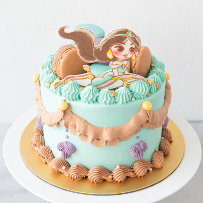 Disney Princess Jasmine Cake 6'' | (U.P $228.00)