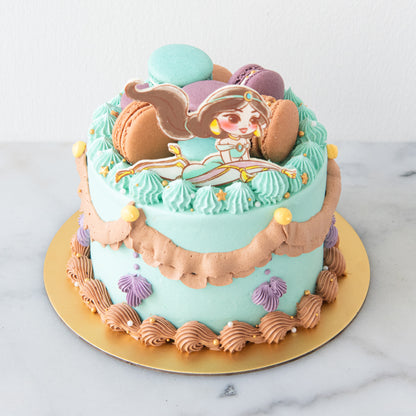 Disney Princess Jasmine Cake 6'' | (U.P $228.00)