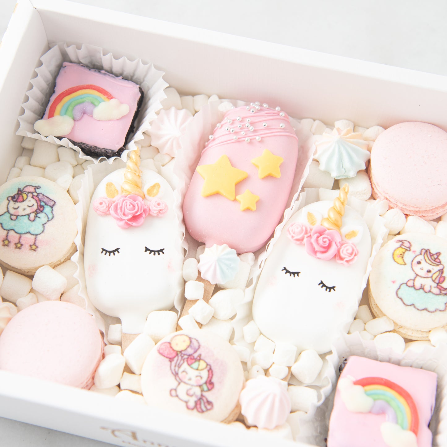 Pink Unicorn Cakesicle Set In Gift Box | $48.80 Nett