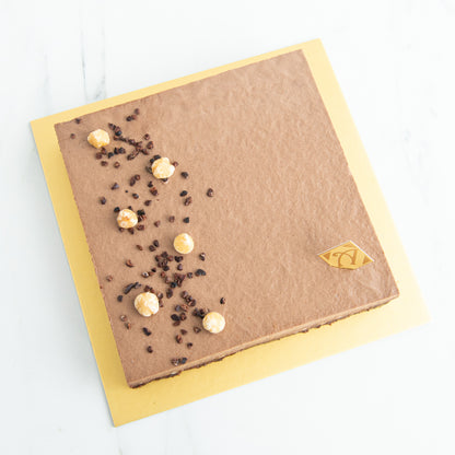 Sugar Free | Keto Friendly | Low Carb | Gluten free | Hazelnut Cake Upsize 18x18 cm | $69.90 nett