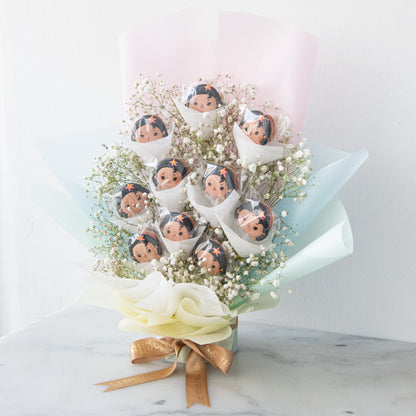 Disney Princess Moana Macaron Bouquet | (u.p $258.00)
