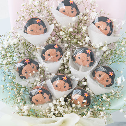 Disney Princess Moana Macaron Bouquet | (u.p $258.00)