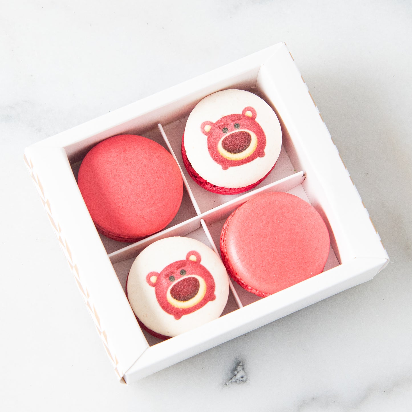 Disney Lotso 4pcs Printed Macaron Set | $9.80 Nett