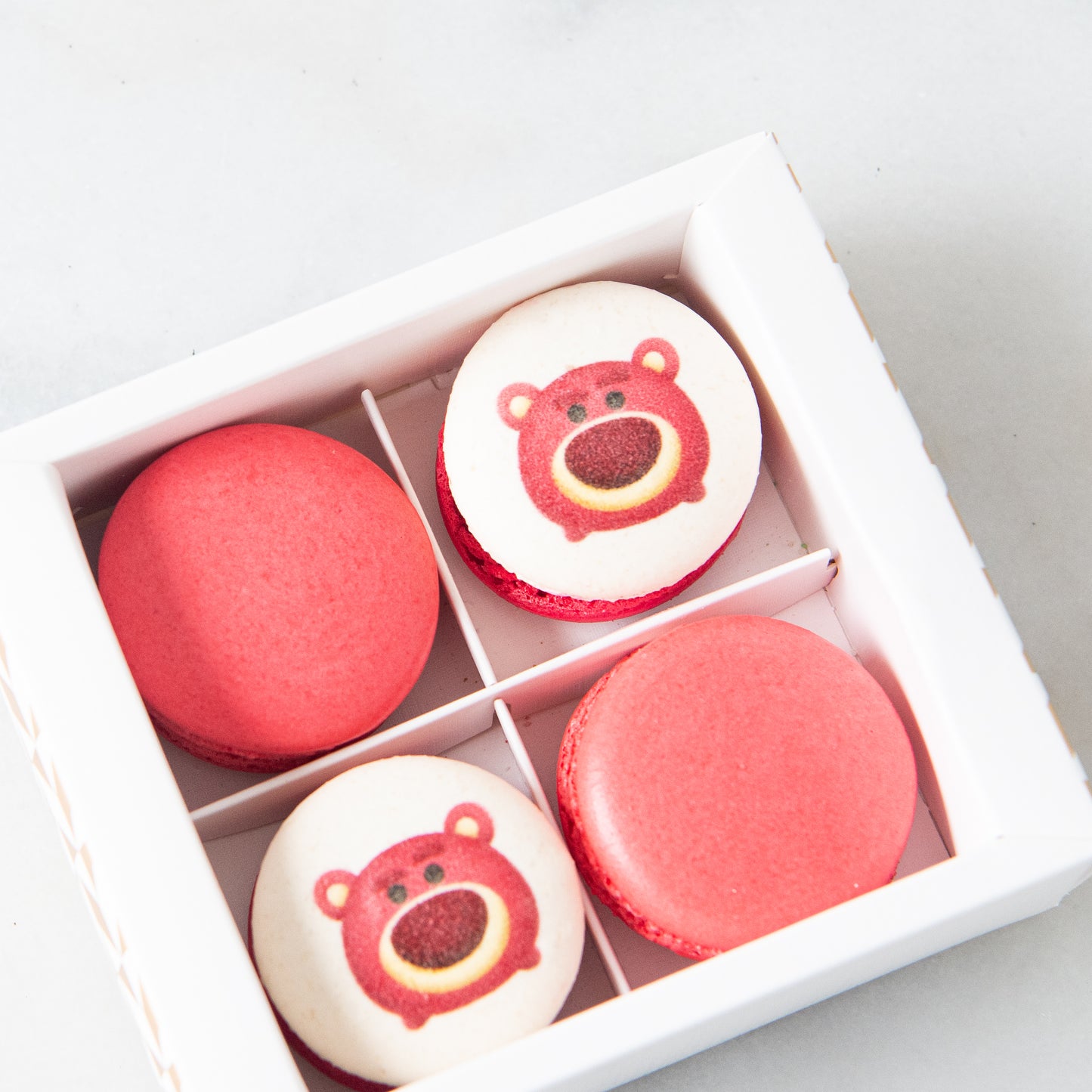 Disney Lotso 4pcs Printed Macaron Set | $9.80 Nett
