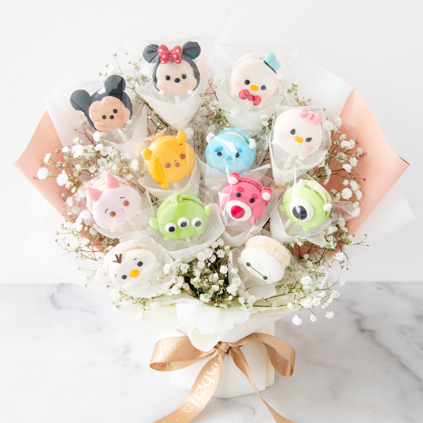 Disney Tsum Tsum Macaron Bouquet Set | $138 Nett
