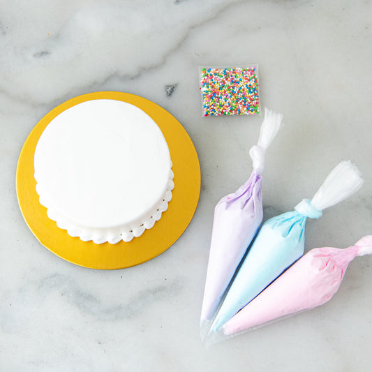 DIY CAKE KIT! | Playful Pastels DIY Bento Cake In Gift Box
