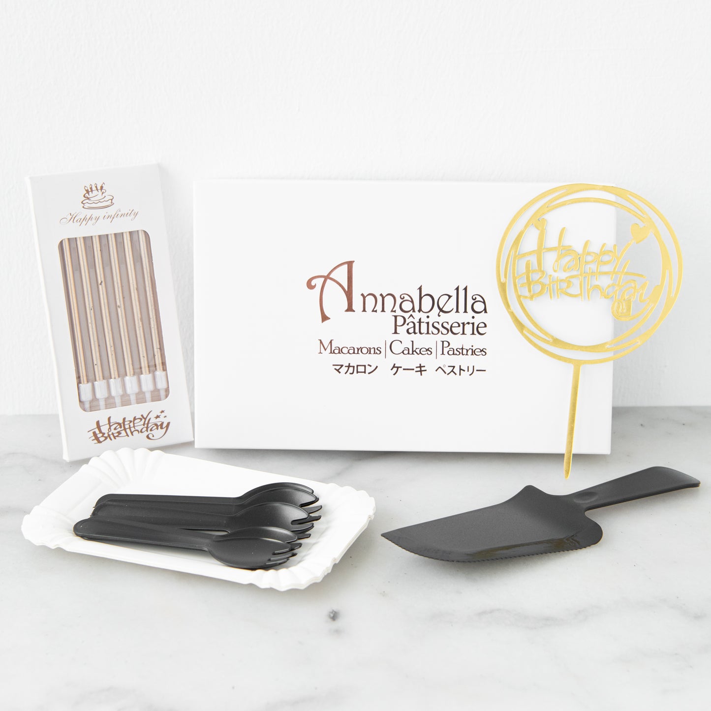 Chocolate Truffle Cake Upsize (Including  6 pcs macarons) |U.P $80.00