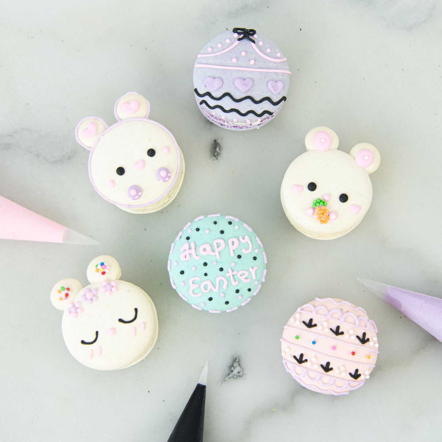DIY Bunny Macarons Set | 50%OFF | $19.90 nett only