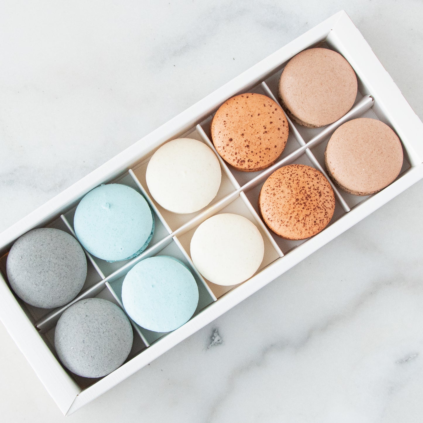10pcs Classic Macarons (Classic3) in Gift Box and Paper Bag | Perfect Gift Choice | (U.P $28.00)