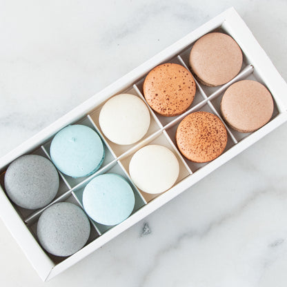 10pcs Classic Macarons (Classic3) in Gift Box and Paper Bag | Perfect Gift Choice | (U.P $28.00)