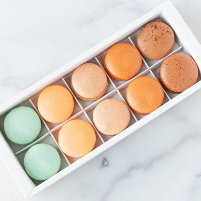 10pcs Classic Macarons (Classic4) in Gift Box and Paper Bag | Perfect Gift Choice | (U.P $28.00)