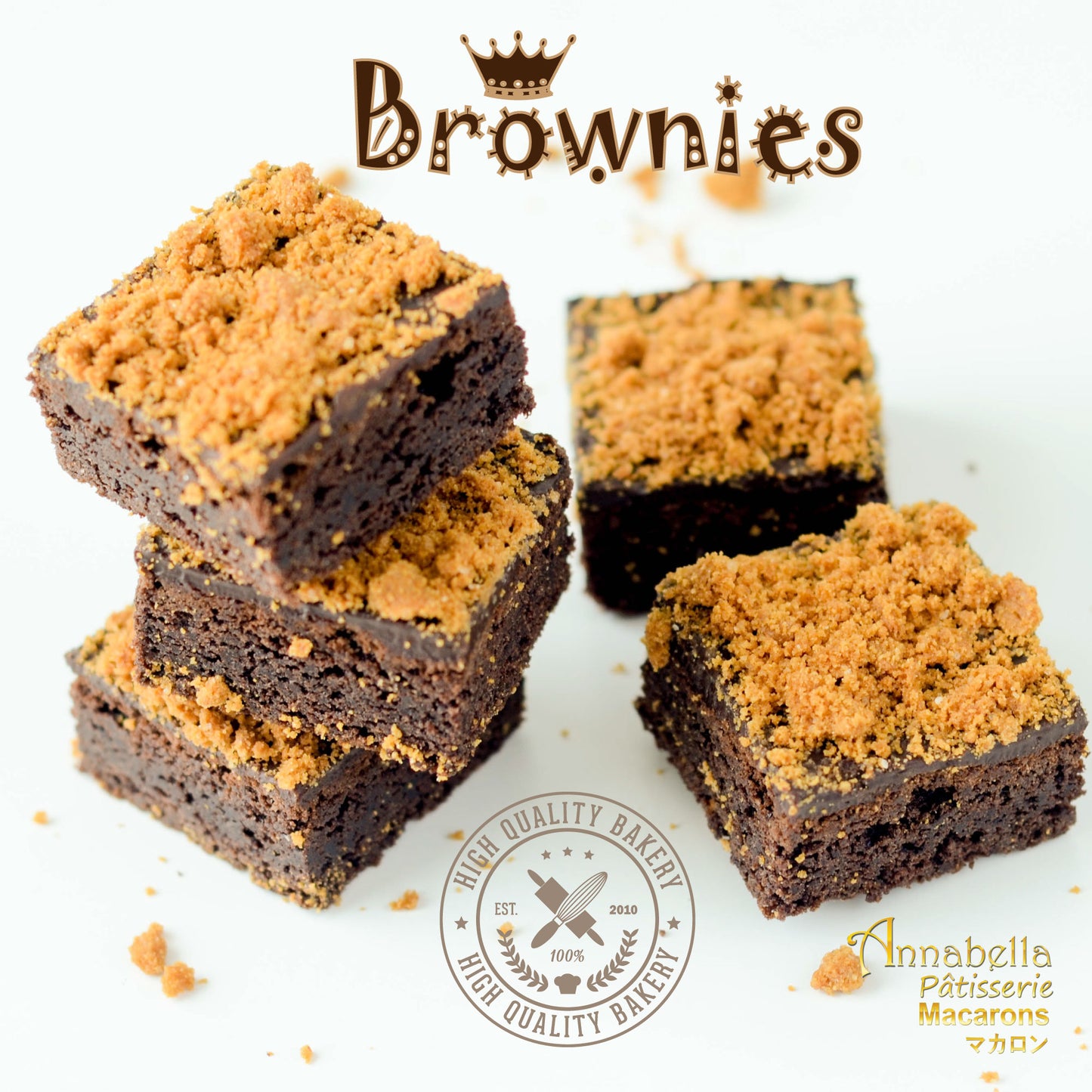 Brownies 10pcs (5 Flavours x 2pcs) | (U.P $29.90)
