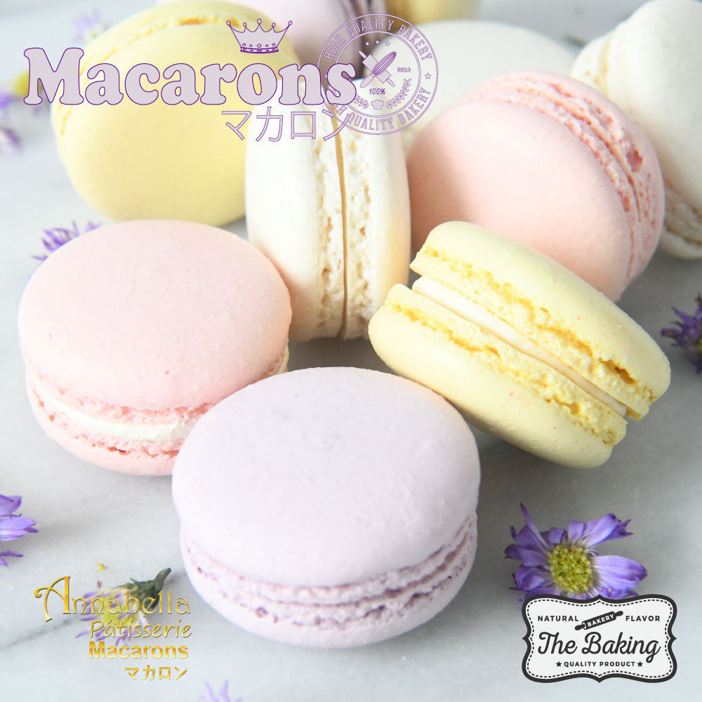 6PCS Macarons in Gift Box (Classic 1) | in Gift Box and Paper Bag | Perfect Gift Choice | (U.P $23.90)