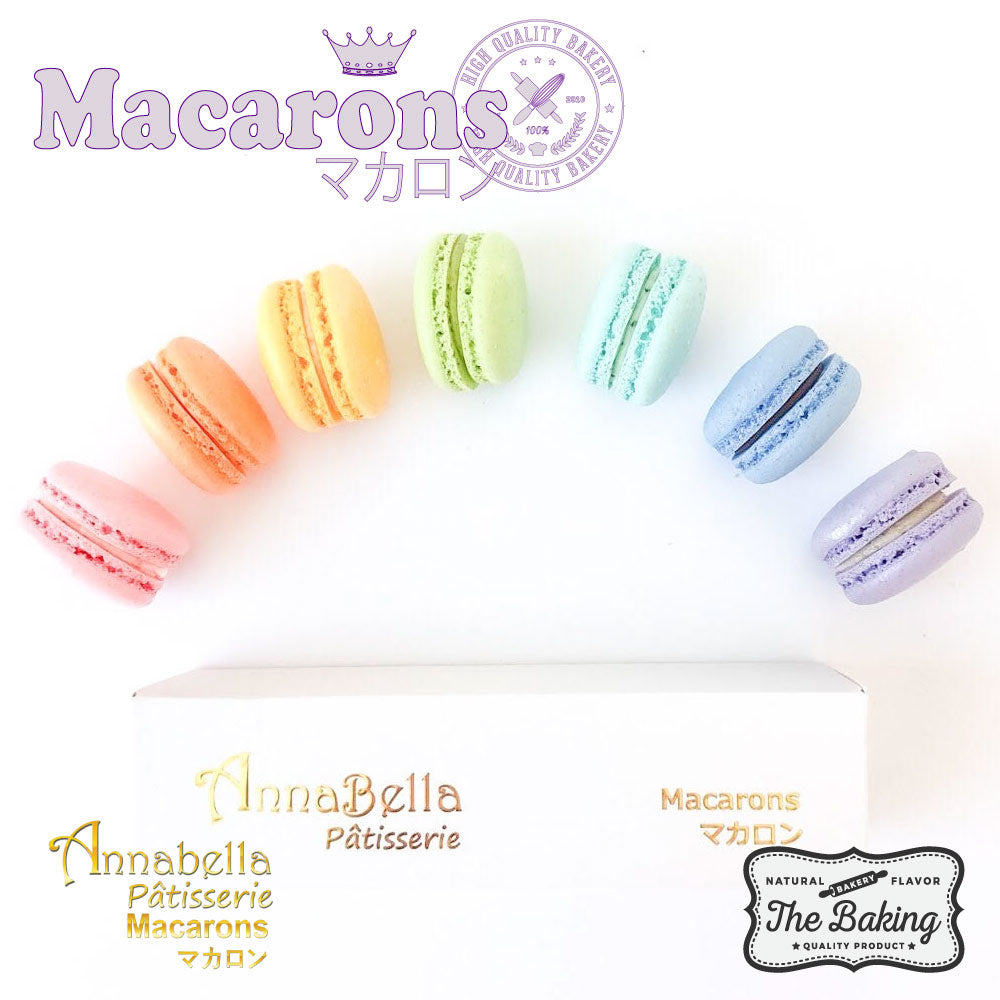 6PCS Macarons in Gift Box (Classic 3) | in Gift Box and Paper Bag | Perfect Gift Choice| (U.P $23.90)