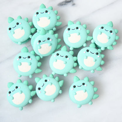 Dinosaur Macaron Tower |  43pcs Macarons Total in a Tower | $138 Only