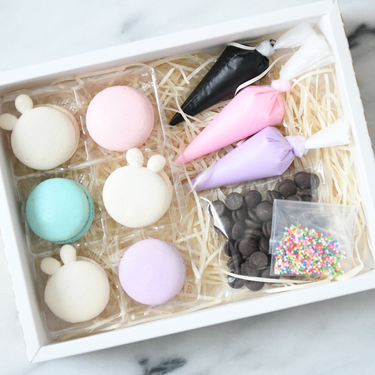 DIY Bunny Macarons Set | 50%OFF | $19.90 nett only