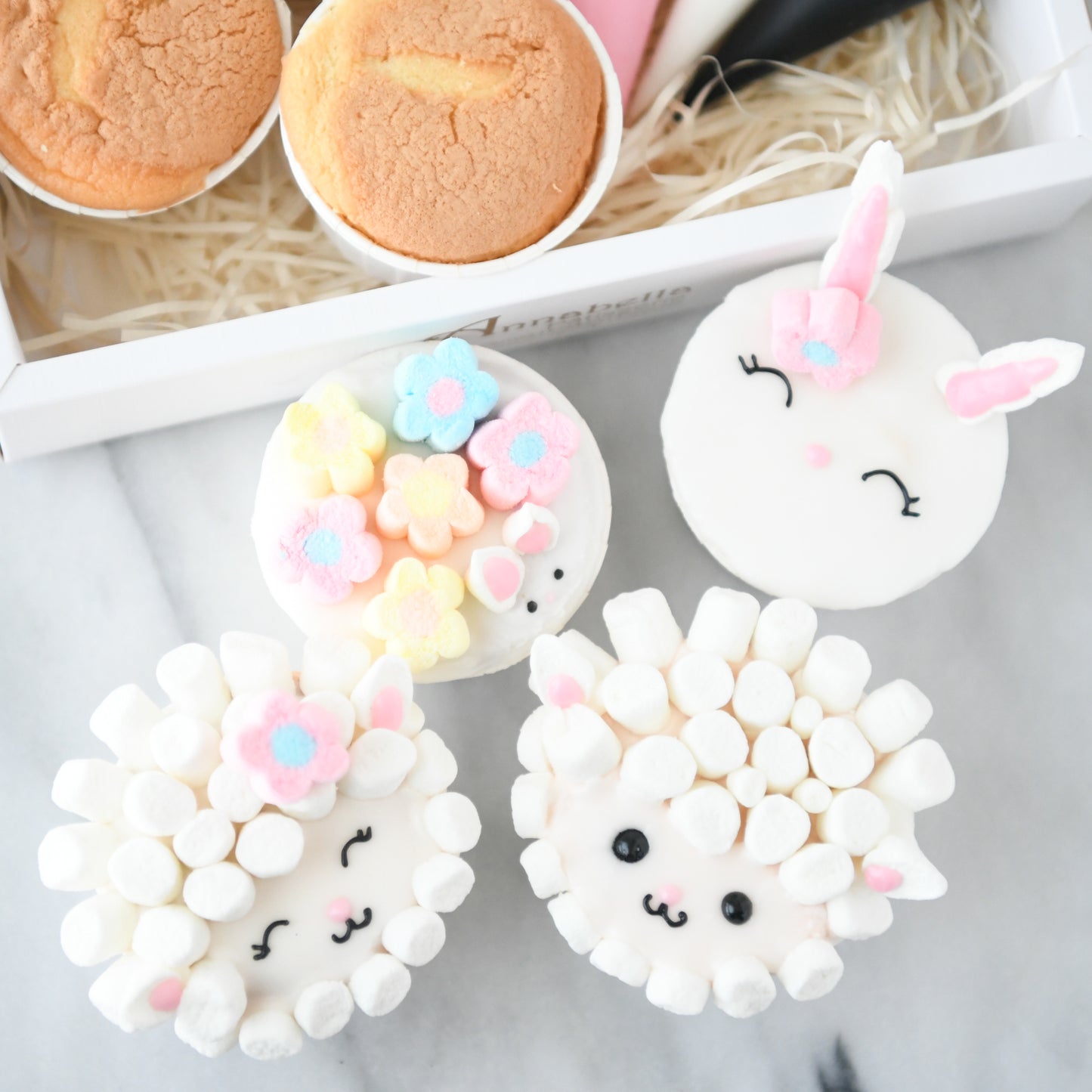 Rabbit DIY Cupcake Set |  $19.90 nett only